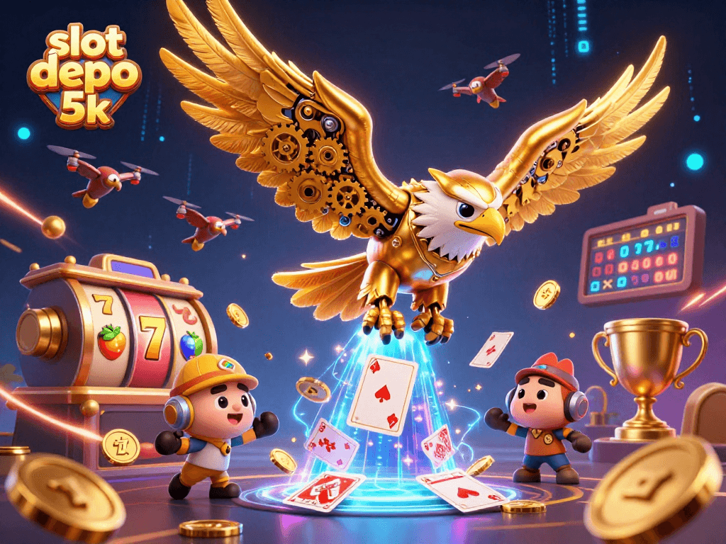 Experience the thrill of slot depo 5k with dynamic elements like reels and jackpots.