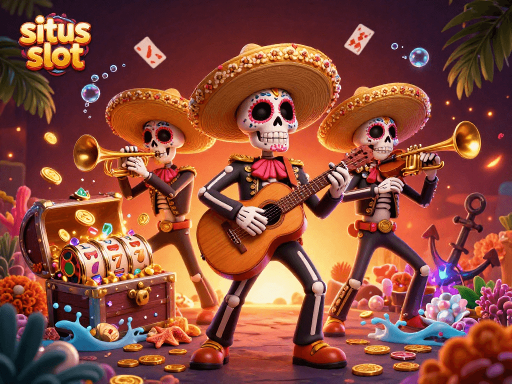 Menangkan pengalaman bermain di situs slot dengan ilustrasi neon yang menghidupkan suasana kasino secara meriah.