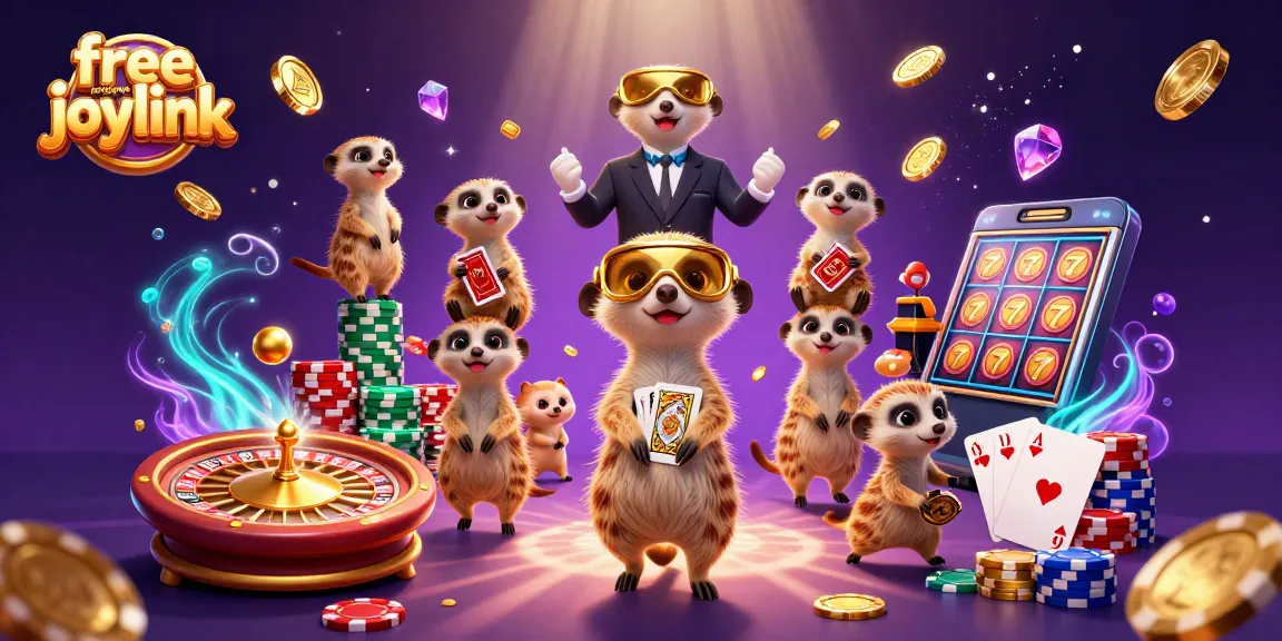 Experience thrilling action with free credit no deposit joylink at an animated meerkat casino.