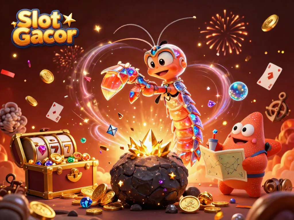 Experience thrilling Slot Gacor action with engaging characters and vibrant casino elements
