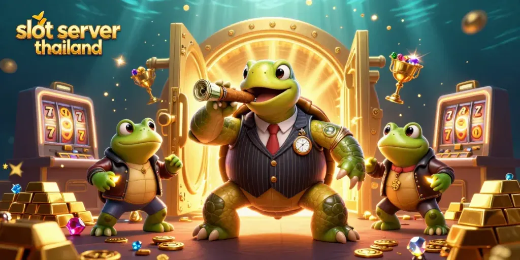 Engage with slot server thailand and experience colorful characters amidst treasures and spinning slot reels.
