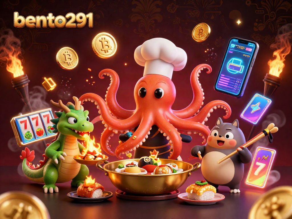 Engage in thrilling gameplay at bento291 with unique characters and vibrant crypto elements.