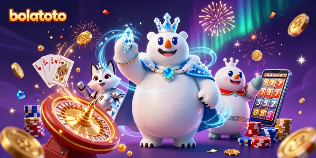 Win big with bolatoto as the ice king and fox embark on an epic casino adventure!
