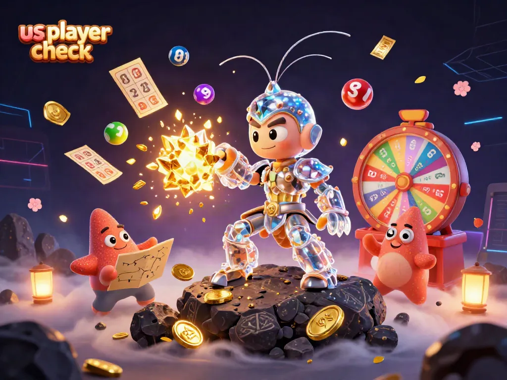 Join us player check for exciting gaming moments with dynamic lottery elements and cosmic characters!
