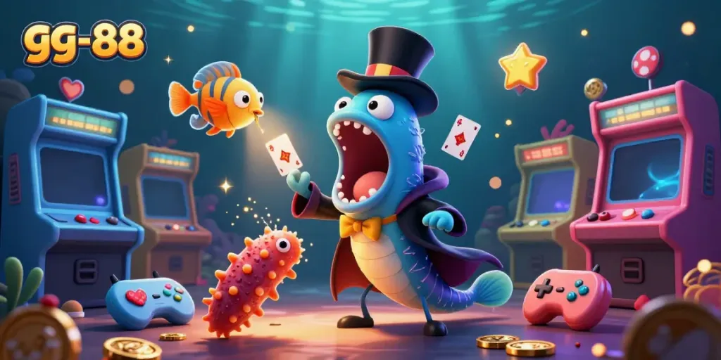 Engage with gg-88’s thrilling casino adventure featuring vibrant characters and dynamic gaming elements.