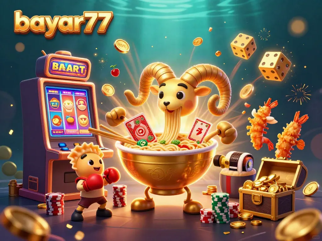 Experience seamless gaming action with bayar77's vibrant, dynamic casino scene