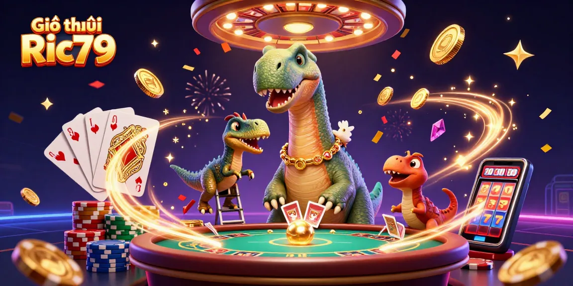 Engage in thrilling games at Giới thiệu Ric79 with vibrant 3D casino and dynamic characters.