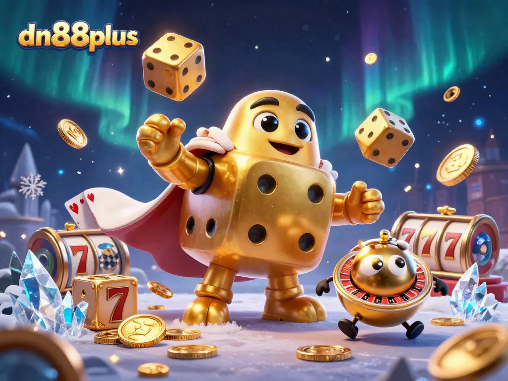 Experience thrilling gaming at dn88plus with dynamic golden dice and exciting jackpot elements.