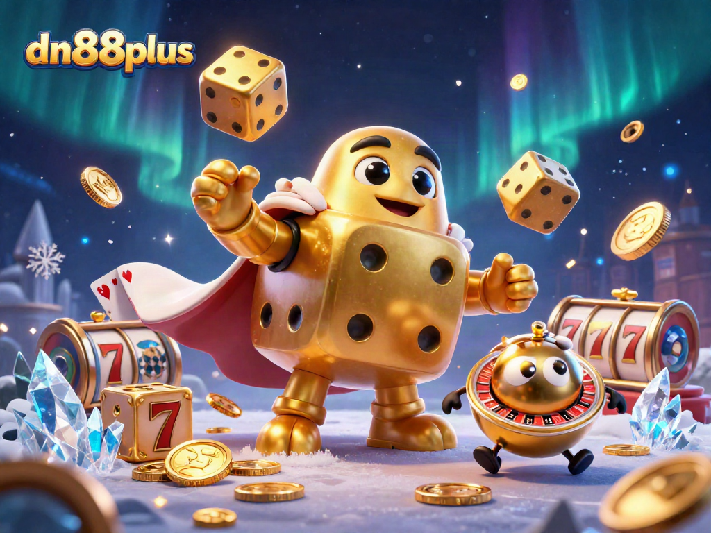 Experience thrilling gaming at dn88plus with dynamic golden dice and exciting jackpot elements.