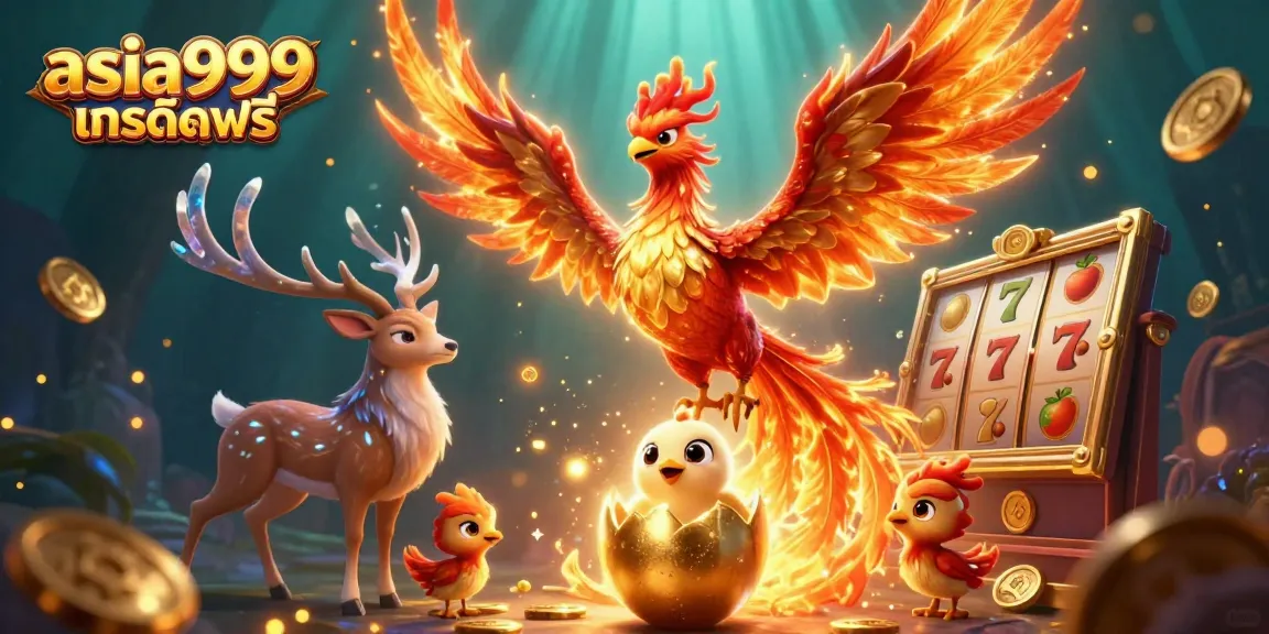สนุกกับเกมสล็อตและเครดิตฟรีจาก asia999 ที่น่าตื่นเต้น