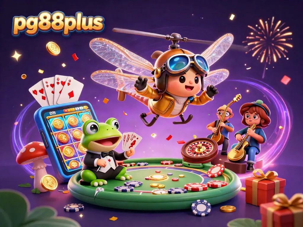 Engage in thrilling gaming at pg88plus with immersive 3D visuals, featuring dynamic gameplay elements and characters.
