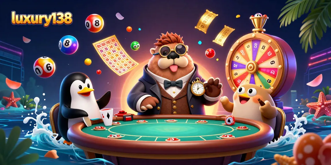 Lucky moments dalam permainan di luxury138 dengan karakter unik di meja poker bawah laut